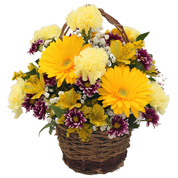 The Happy Yellow Basket